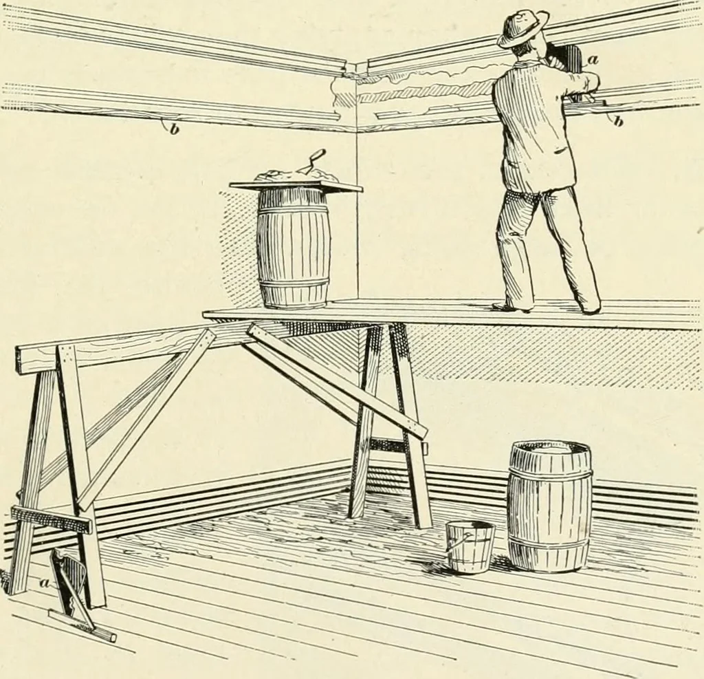 An illustration from A treatise on architecture and building construction, 1899, leaf 312