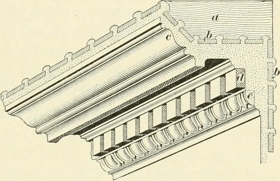 An illustration from A treatise on architecture and building construction, 1899, leaf 314