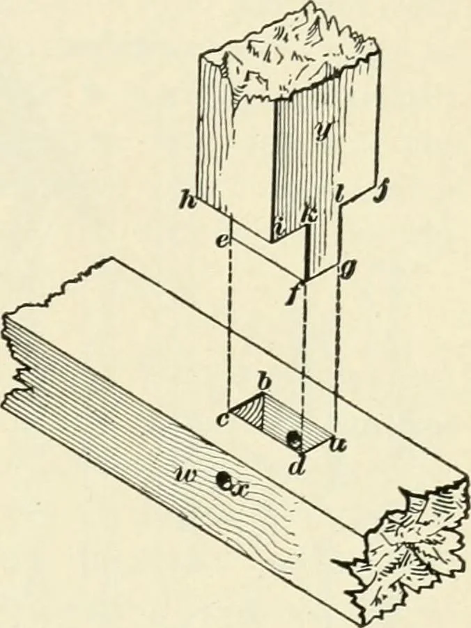 An illustration from A treatise on architecture and building construction, 1899, leaf 364