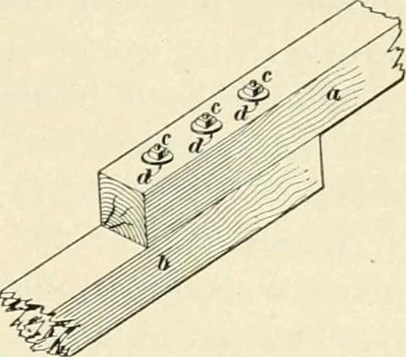 An illustration from A treatise on architecture and building construction, 1899, leaf 372