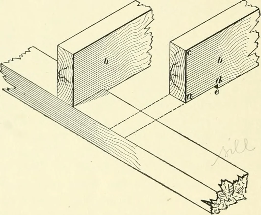An illustration from A treatise on architecture and building construction, 1899, leaf 383