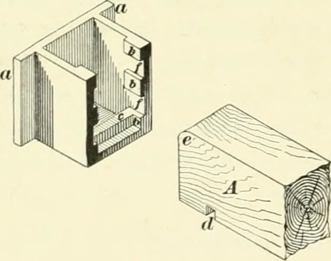 An illustration from A treatise on architecture and building construction, 1899, leaf 473