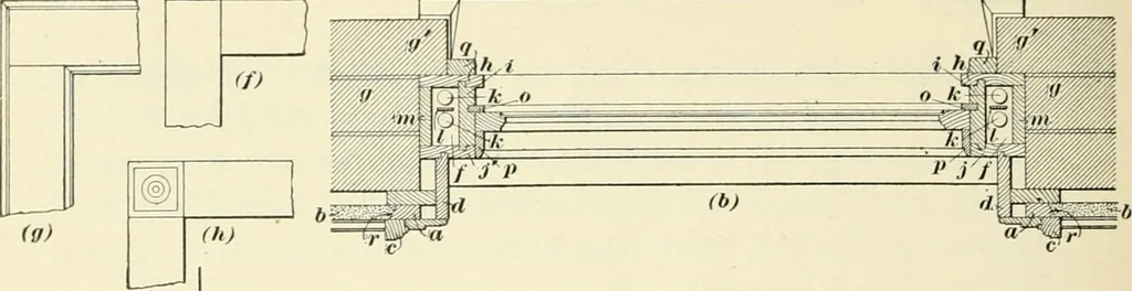 An illustration from A treatise on architecture and building construction, 1899, leaf 517