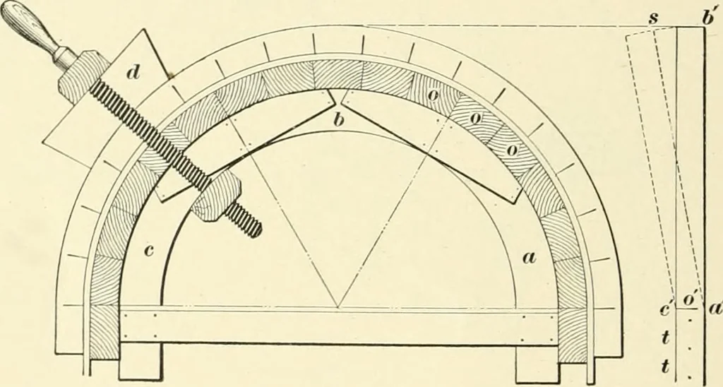 An illustration from A treatise on architecture and building construction, 1899, leaf 555