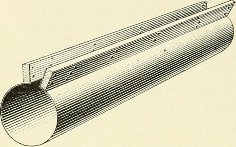 An illustration from A treatise on architecture and building construction, 1899, leaf 563