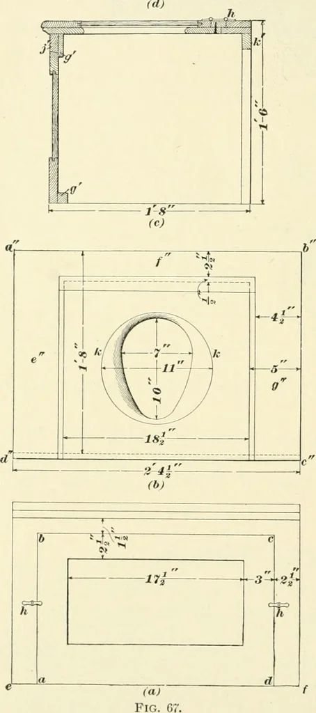 An illustration from A treatise on architecture and building construction, 1899, leaf 575