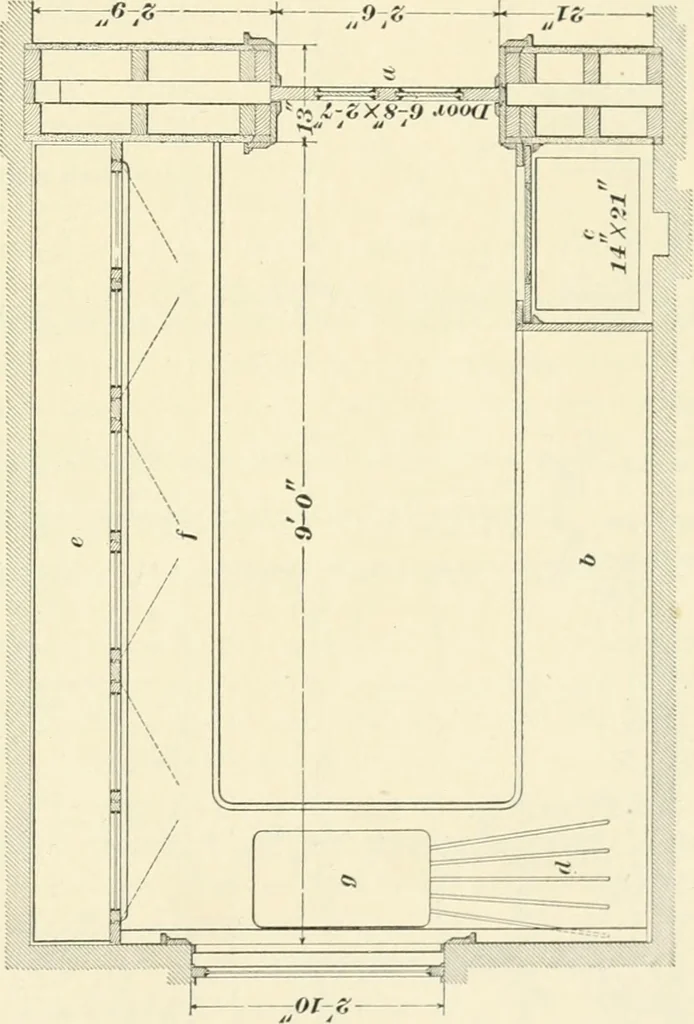 An illustration from A treatise on architecture and building construction, 1899, leaf 578