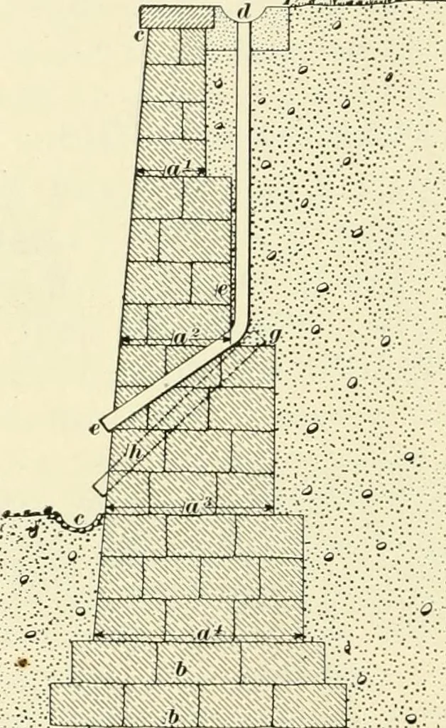 An illustration from A treatise on architecture and building construction, 1899, leaf 81