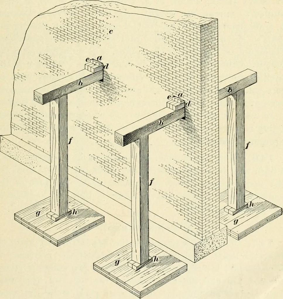 An illustration from A treatise on architecture and building construction, 1899, leaf 88
