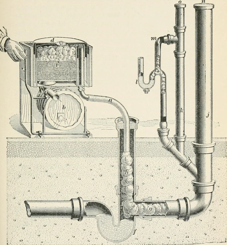 An illustration from A treatise on architecture and building construction, 1899, leaf 100