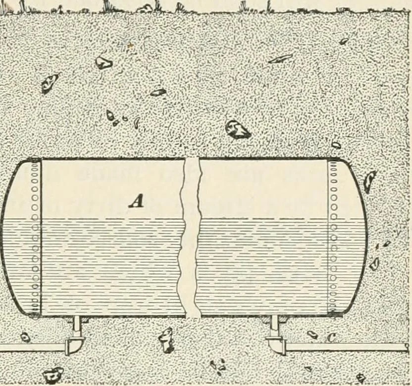 An illustration from A treatise on architecture and building construction, 1899, leaf 108
