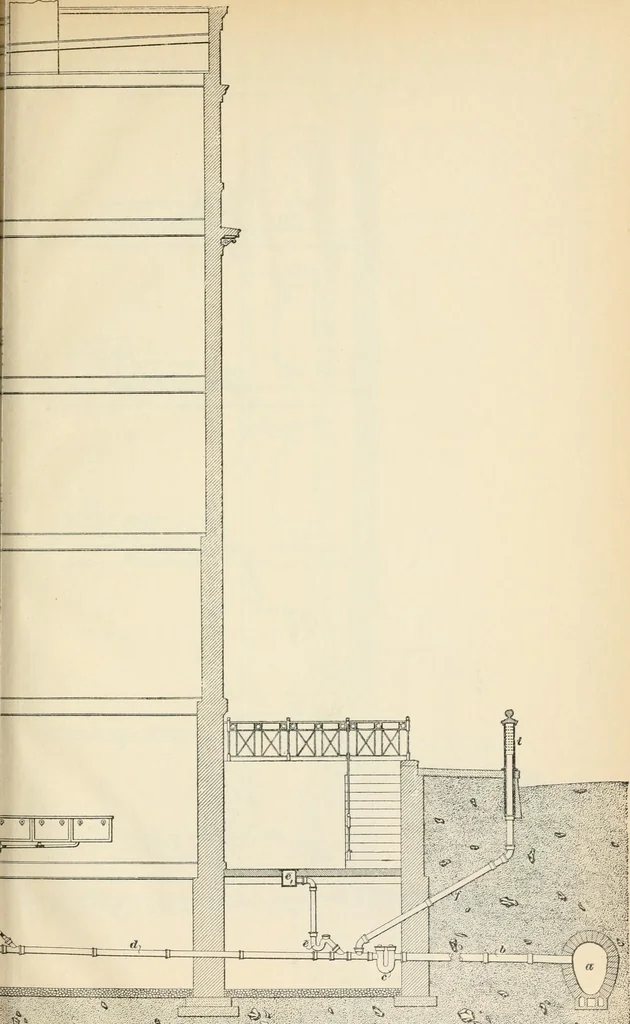 An illustration from A treatise on architecture and building construction, 1899, leaf 134