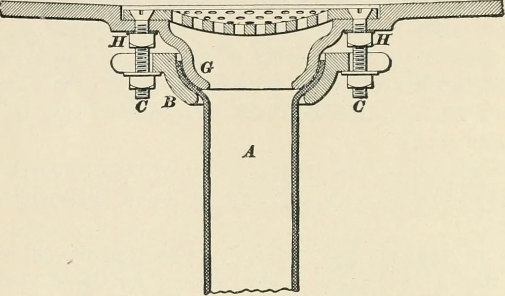 An illustration from A treatise on architecture and building construction, 1899, leaf 15