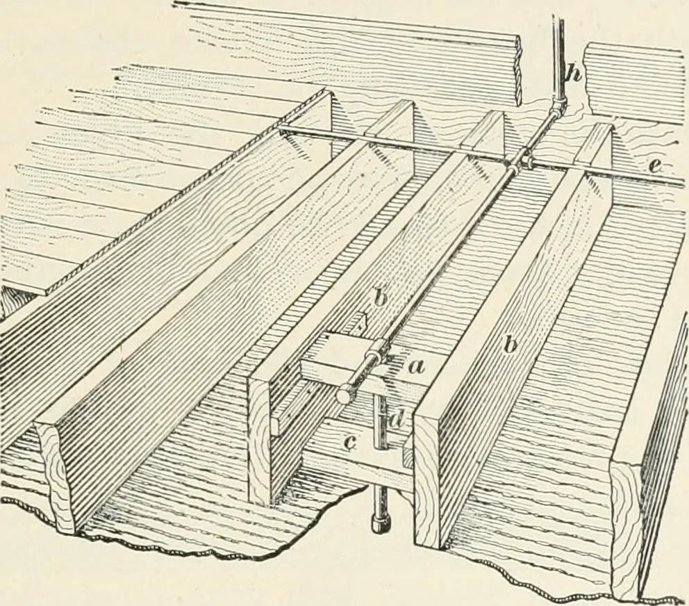 An illustration from A treatise on architecture and building construction, 1899, leaf 166