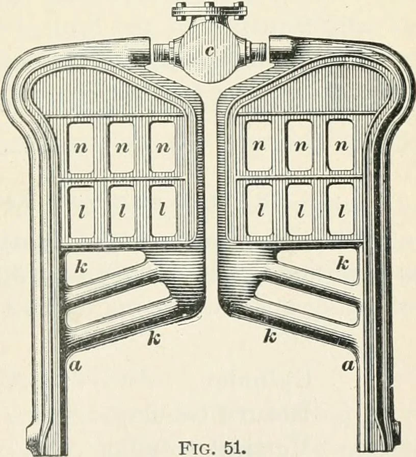 An illustration from A treatise on architecture and building construction, 1899, leaf 284
