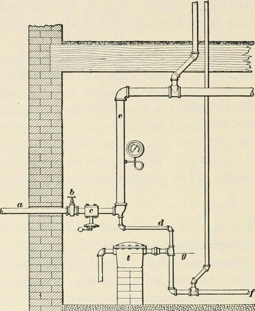 An illustration from A treatise on architecture and building construction, 1899, leaf 309