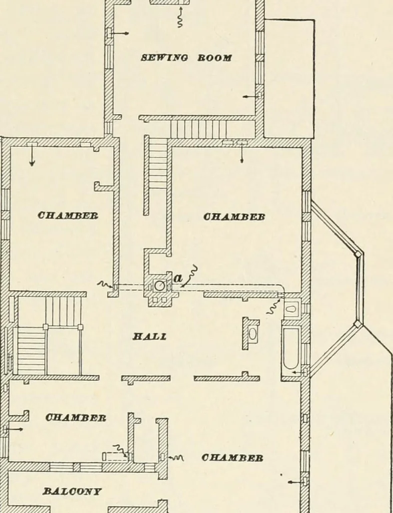 An illustration from A treatise on architecture and building construction, 1899, leaf 388