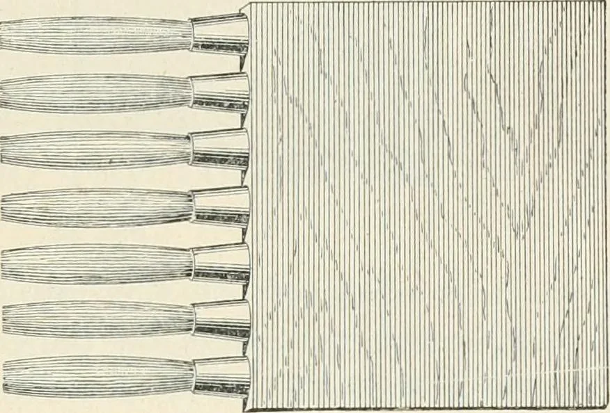 An illustration from A treatise on architecture and building construction, 1899, leaf 442
