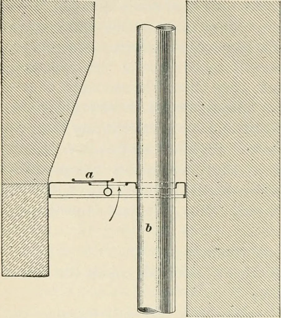 An illustration from A treatise on architecture and building construction, 1899, leaf 47