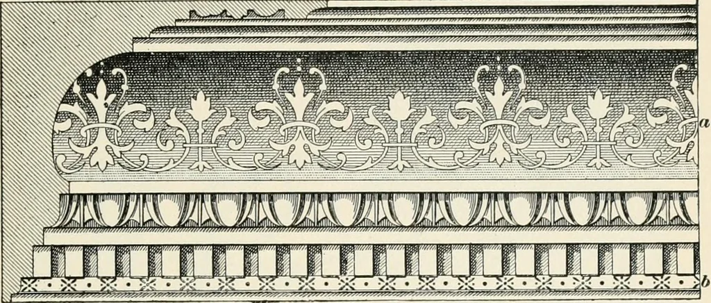 An illustration from A treatise on architecture and building construction, 1899, leaf 478