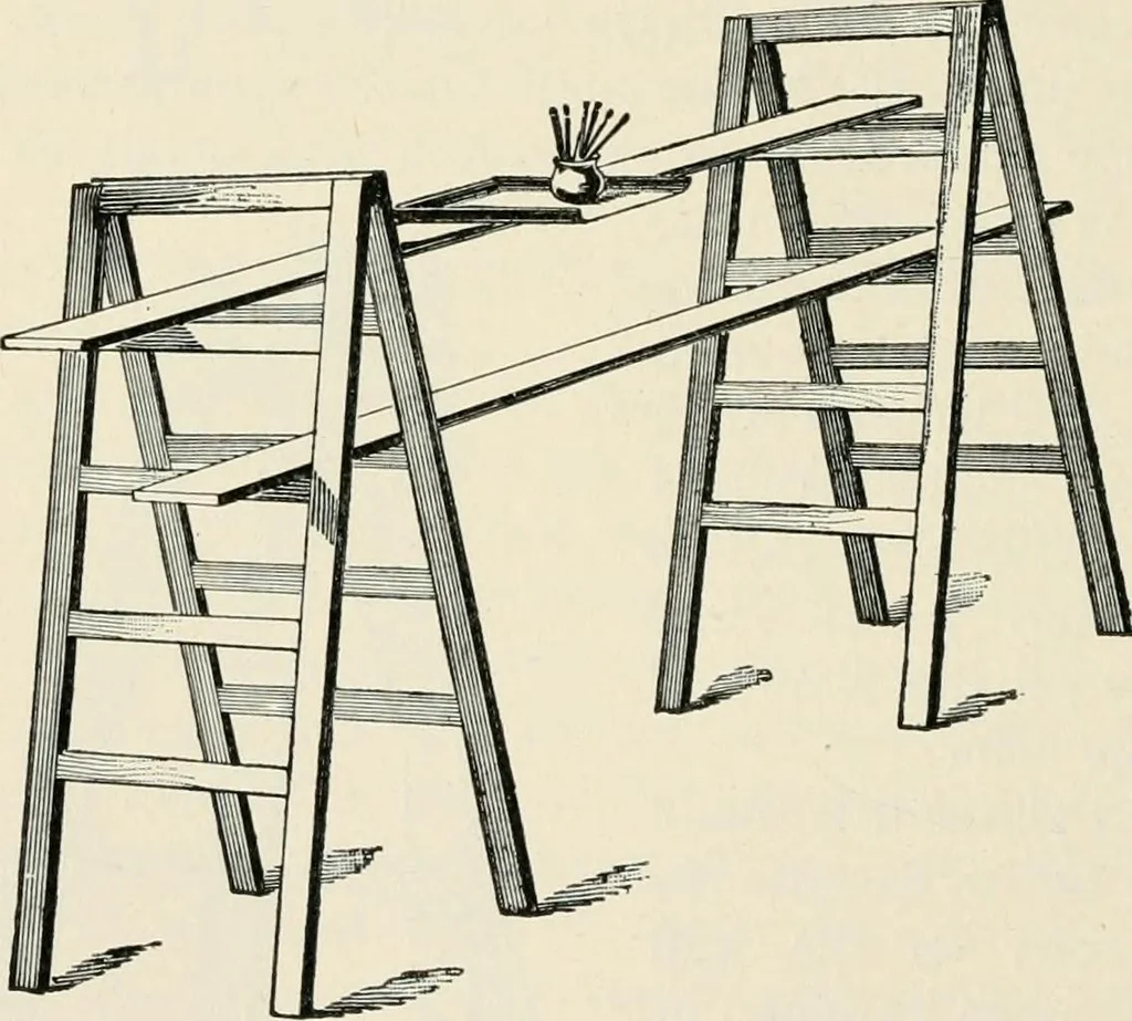 An illustration from A treatise on architecture and building construction, 1899, leaf 485