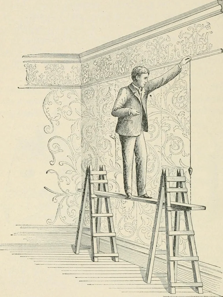 An illustration from A treatise on architecture and building construction, 1899, leaf 503