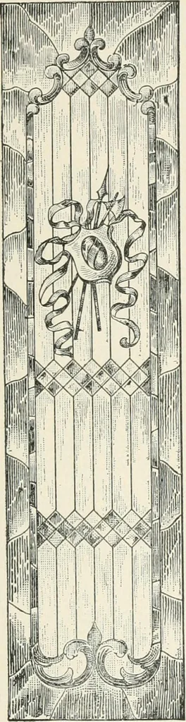 An illustration from A treatise on architecture and building construction, 1899, leaf 516