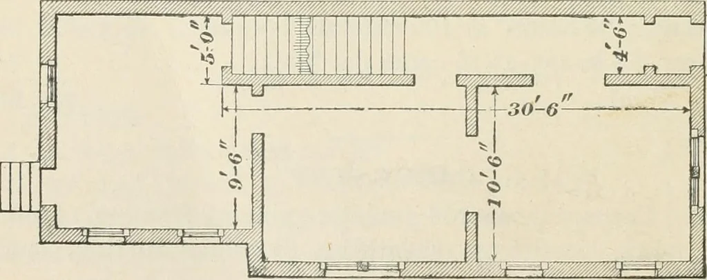 An illustration from A treatise on architecture and building construction, 1899, leaf 551