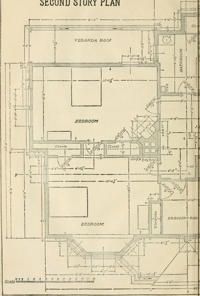 An illustration from A treatise on architecture and building construction, 1899, leaf 637