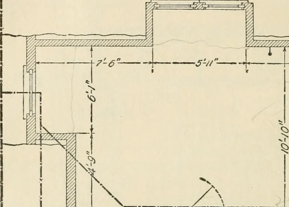 An illustration from A treatise on architecture and building construction, 1899, leaf 641