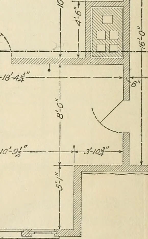 An illustration from A treatise on architecture and building construction, 1899, leaf 641