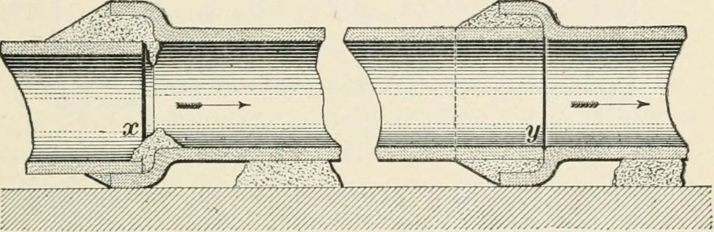 An illustration from A treatise on architecture and building construction, 1899, leaf 90