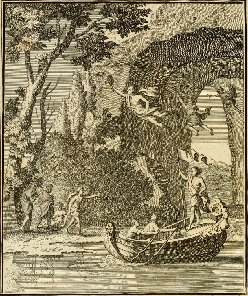 An illustration from A treatise on the art of painting, in all its branches; accompanied by seventy engraved plates, and exemplified by remarks on the paintings of the best masters .., 1817, leaf 183