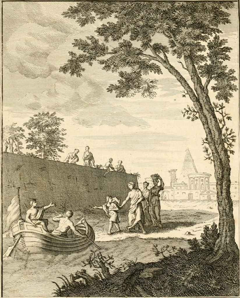 An illustration from A treatise on the art of painting, in all its branches; accompanied by seventy engraved plates, and exemplified by remarks on the paintings of the best masters .., 1817, leaf 194