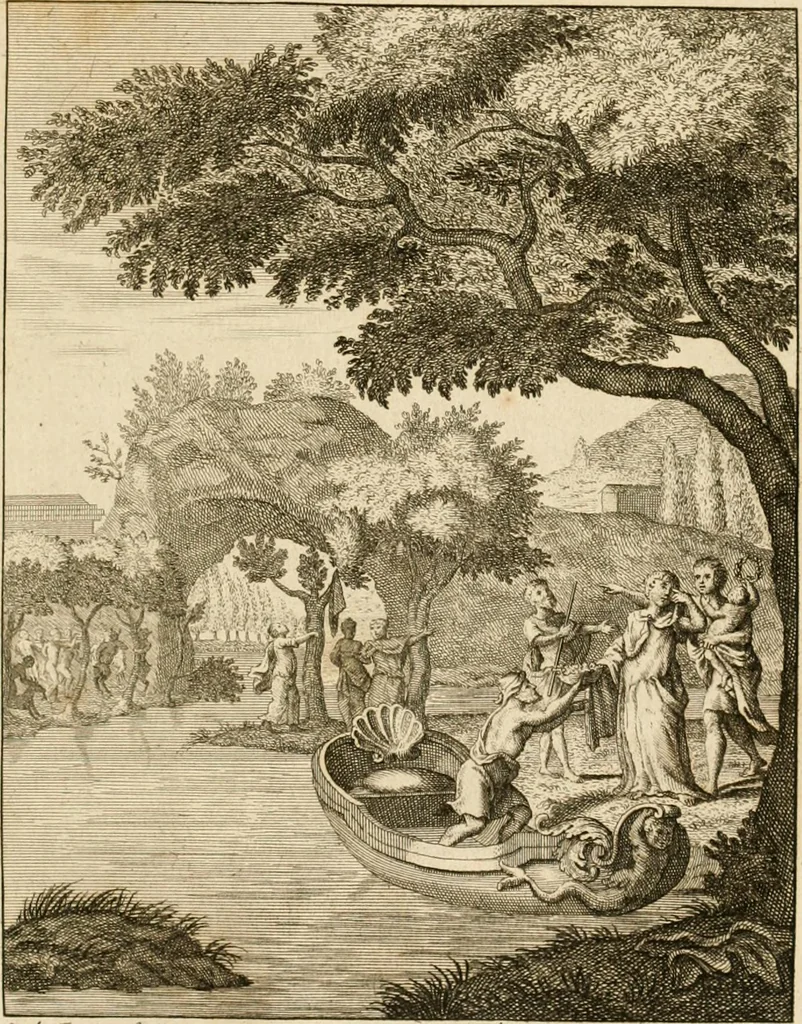 An illustration from A treatise on the art of painting, in all its branches; accompanied by seventy engraved plates, and exemplified by remarks on the paintings of the best masters .., 1817, leaf 376