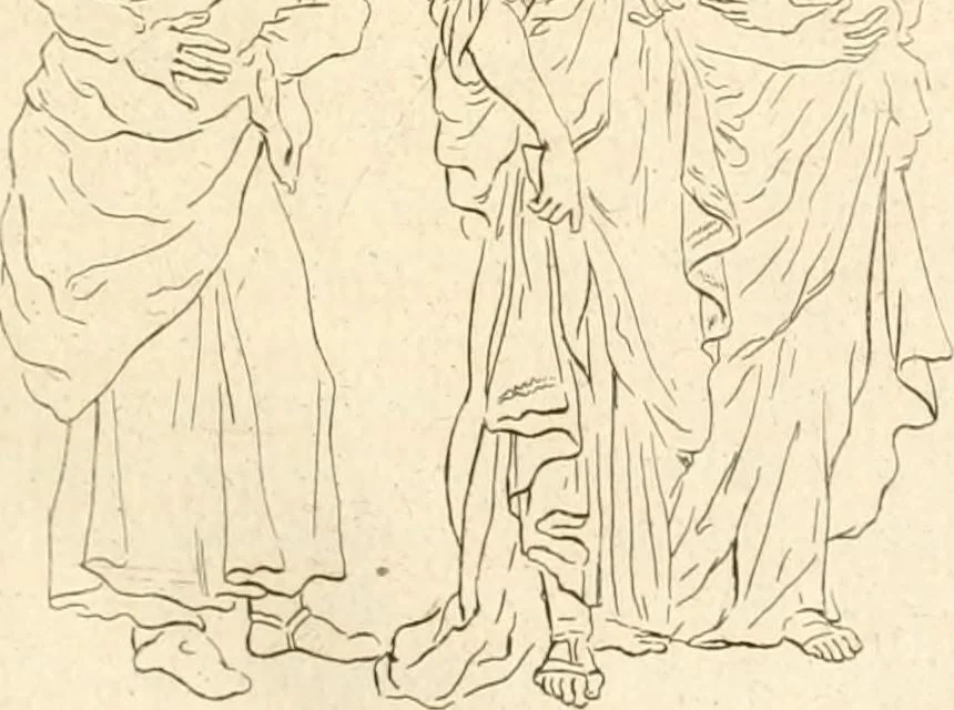 An illustration from A treatise on the art of painting, in all its branches; accompanied by seventy engraved plates, and exemplified by remarks on the paintings of the best masters .., 1817, leaf 50