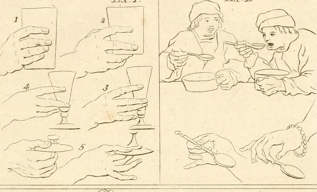 An illustration from A treatise on the art of painting, in all its branches; accompanied by seventy engraved plates, and exemplified by remarks on the paintings of the best masters .., 1817, leaf 50