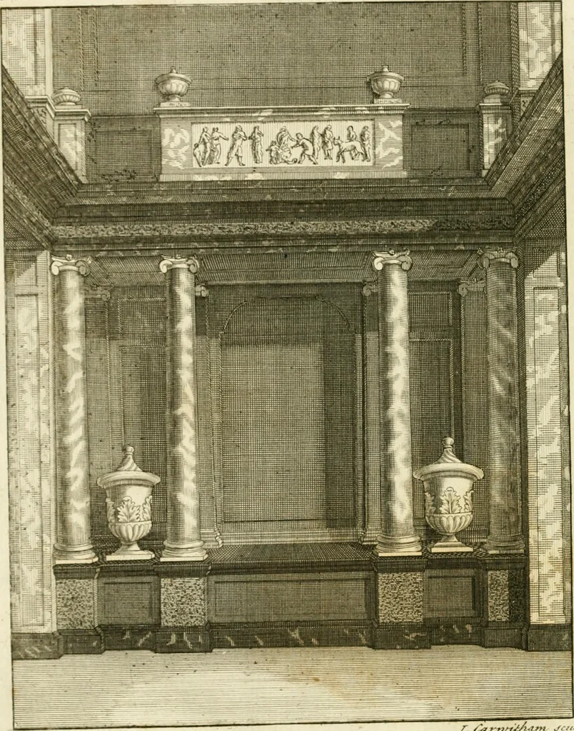 An illustration from A treatise on the art of painting, in all its branches; accompanied by seventy engraved plates, and exemplified by remarks on the paintings of the best masters .., 1817, leaf 53