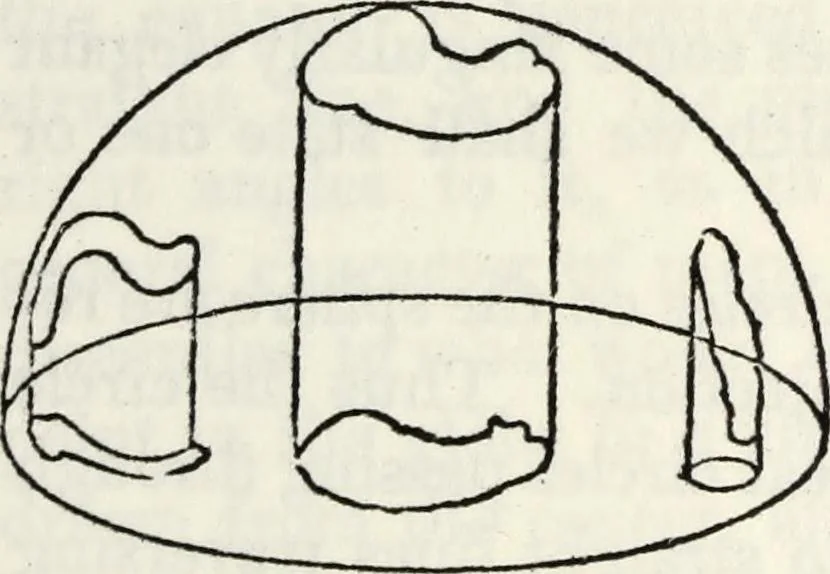 An illustration from Treatise on astronomy, 1833, leaf 158