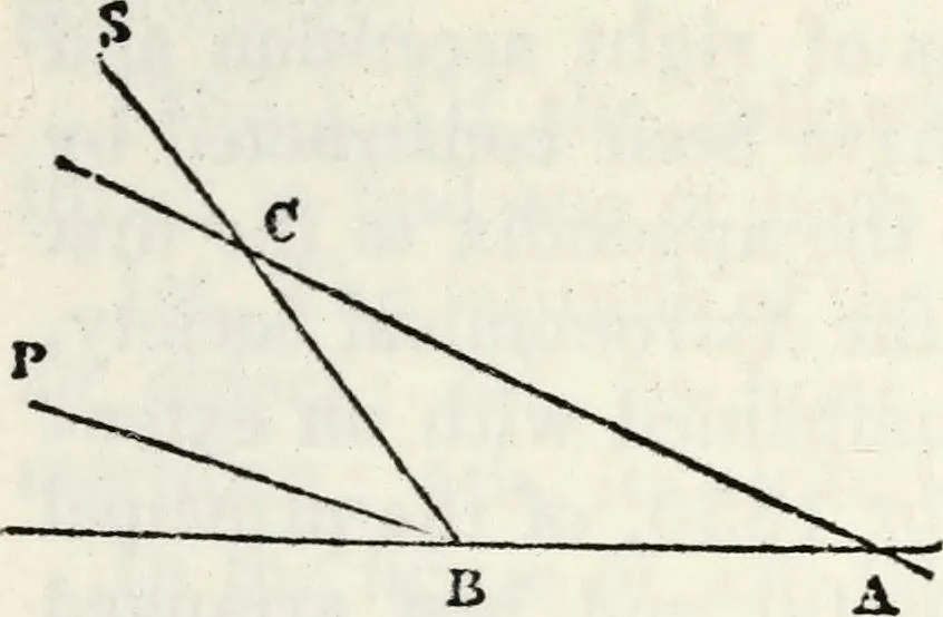 An illustration from Treatise on astronomy, 1833, leaf 186