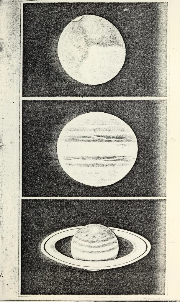 An illustration from Treatise on astronomy, 1833, leaf 426