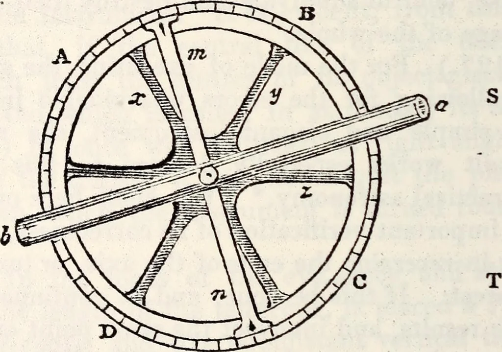 An illustration from Treatise on astronomy, 1833, leaf 89
