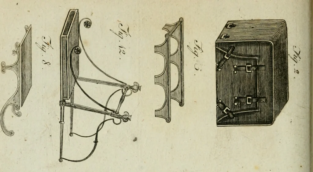An illustration from A treatise on carriages : comprehending coaches, chariots, phaetons, curricles, whiskies, &c. : together with their proper harness, in which the fair prices of every article are accurately stated, 1796, leaf 183