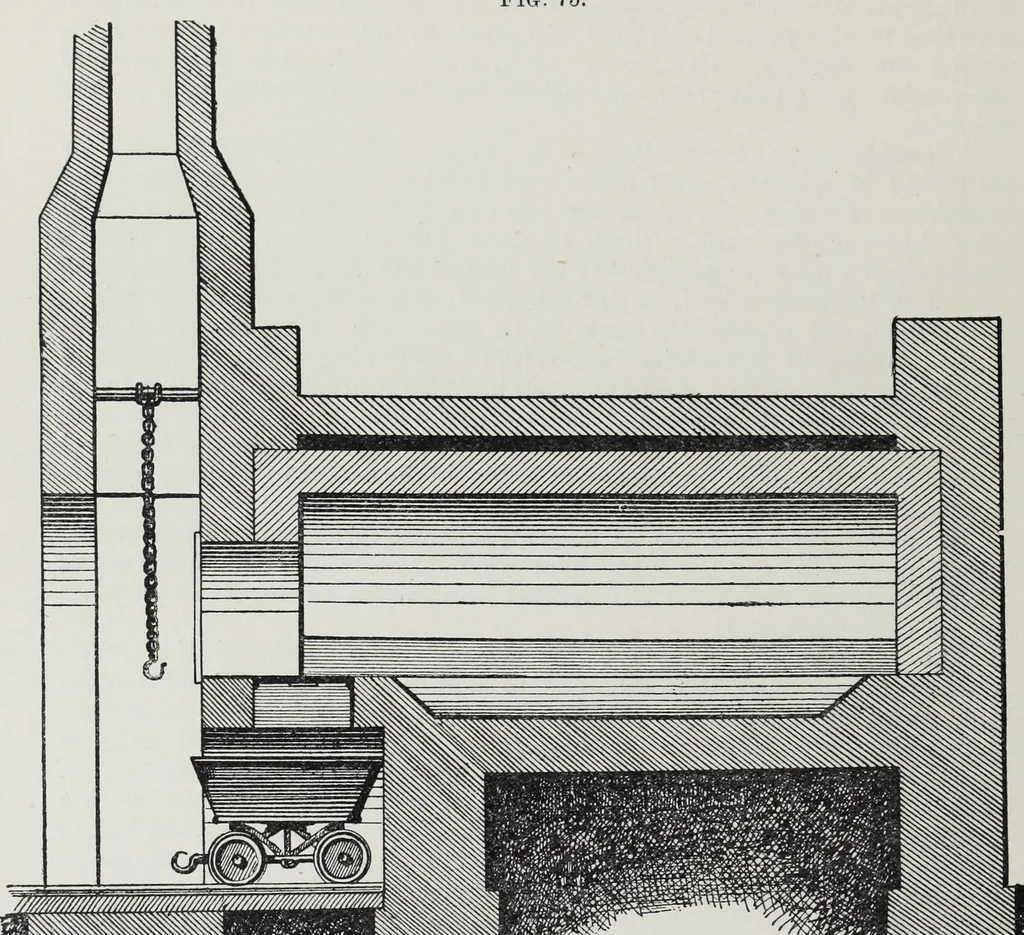 An illustration from A treatise on colour manufacture : a guide to the preparation, examination, and application of all the pigment colours in practical use, 1908, leaf 282