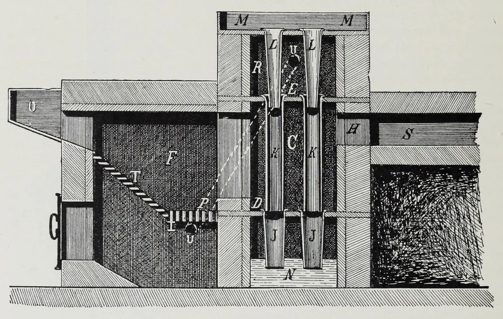 An illustration from A treatise on colour manufacture : a guide to the preparation, examination, and application of all the pigment colours in practical use, 1908, leaf 430