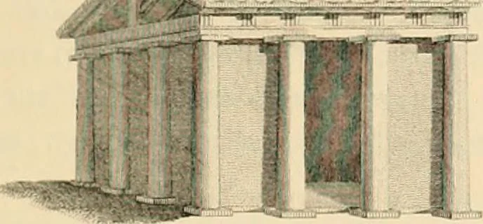 An illustration from A treatise on the decorative part of civil architecture, 1862, leaf 118