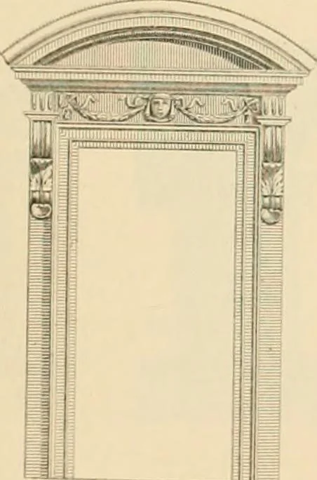 An illustration from A treatise on the decorative part of civil architecture, 1862, leaf 342