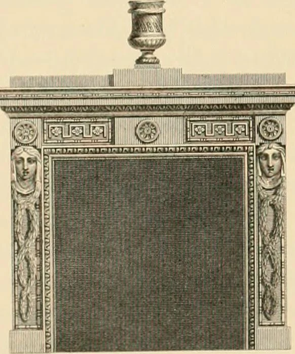 An illustration from A treatise on the decorative part of civil architecture, 1862, leaf 362