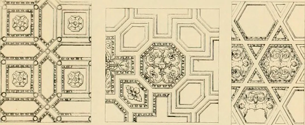 An illustration from A treatise on the decorative part of civil architecture, 1862, leaf 394