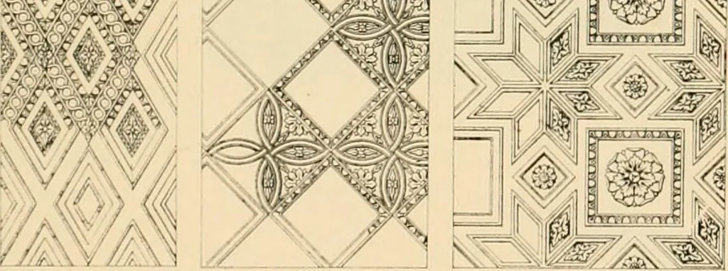 An illustration from A treatise on the decorative part of civil architecture, 1862, leaf 394